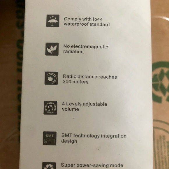 3/$15💸NWT Wireless Doorbell - Picture 3 of 6